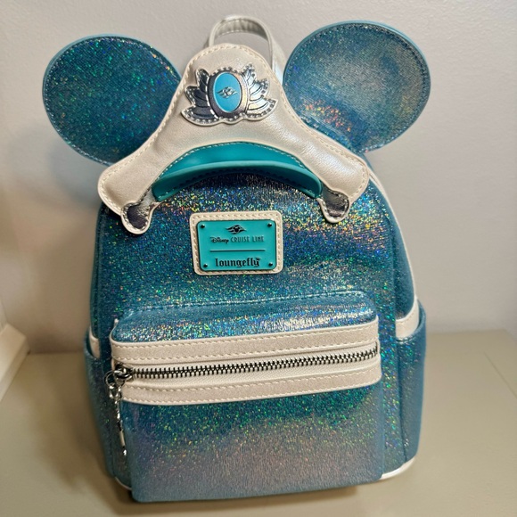NWT. Disney Cruise Line Loungefly Mini Backpack - 25th Anniversary. - Picture 1 of 15